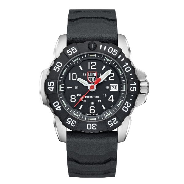 Luminox-Navy Seal Rsc, Divers Watch Black Rubber Mens Watch-XS.3251.CB
