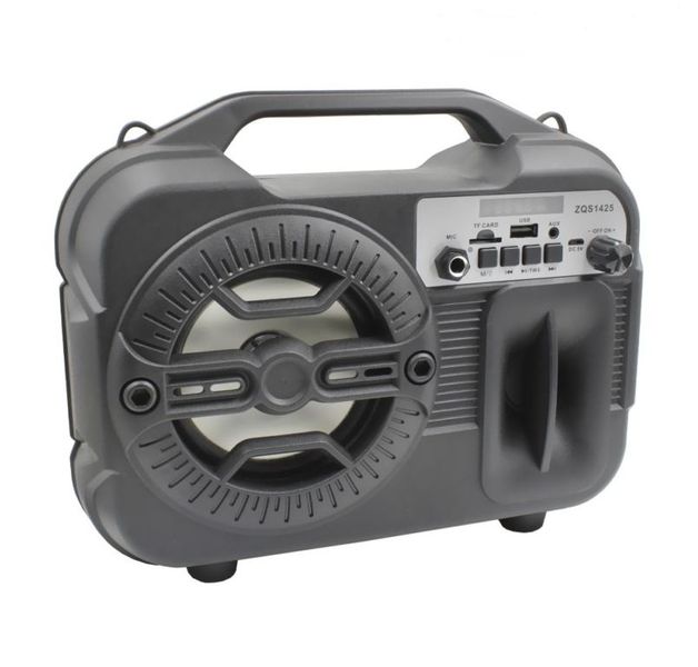 ZQS1425 TWS RGB 12W Bluetooth Speaker With FM Radio And Easy Carry 1500mah