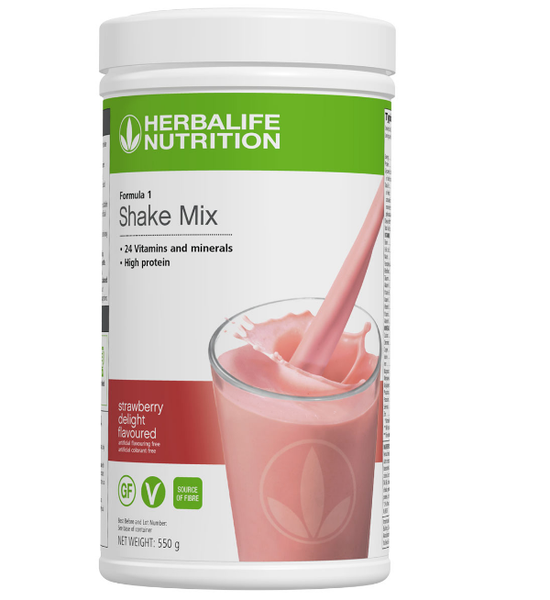 Herbalife Nutrition Formula 1 Shake Mix Strawberry (550 g / 21 Servings)