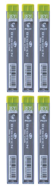 Pilot PPL-7-HB Refill Leads Pack of 6 0.7mm