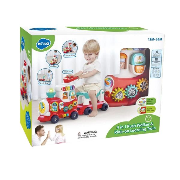4 in 1 Push Walker and Ride On