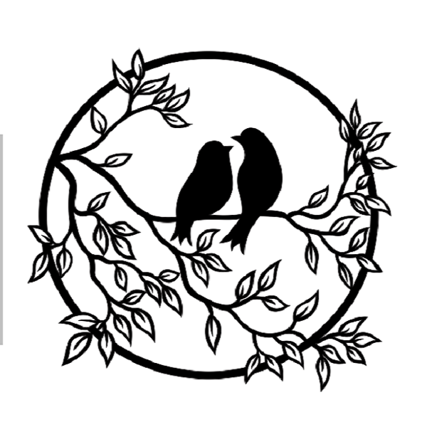Love Birds Wall Art