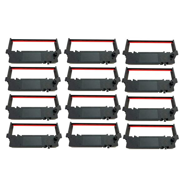 12Pcs SP700 Printer Ribbon Black and Red Printer Ribbon for Star