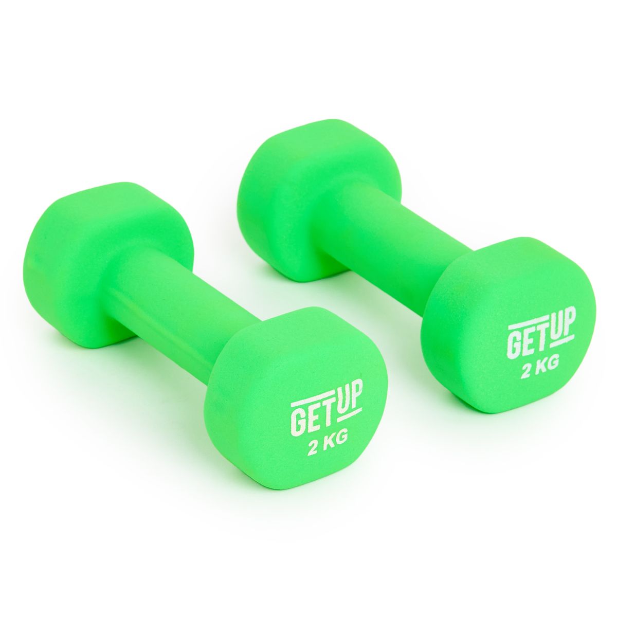 GetUp Neoprene Dumbbell - 2 Piece Set - Various Weight | Shop