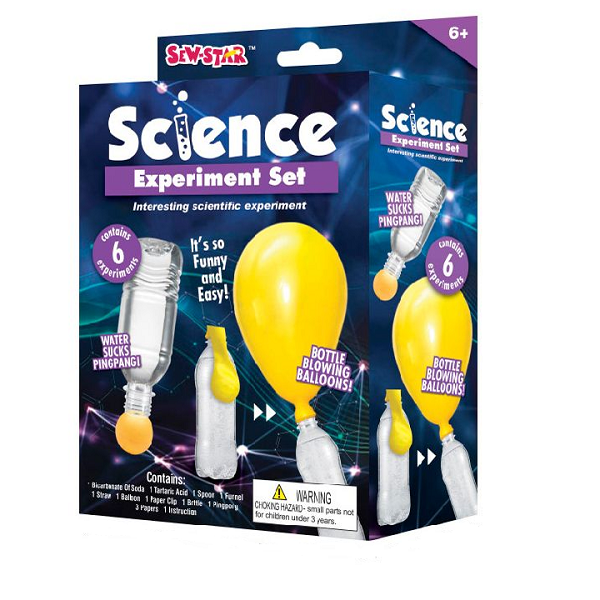 Science Kit For Kids Balloon &amp; Ball Experiment Set Sew-Star