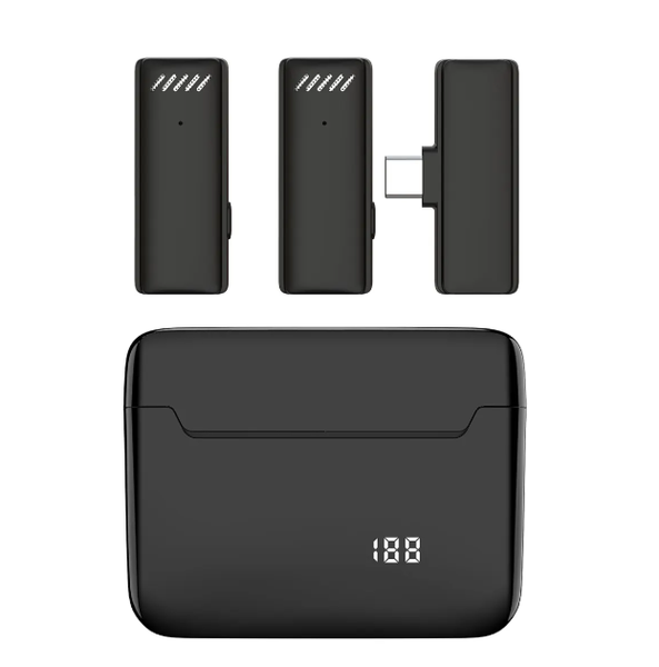 Duo Wireless Lavalier Microphone for USB Type C