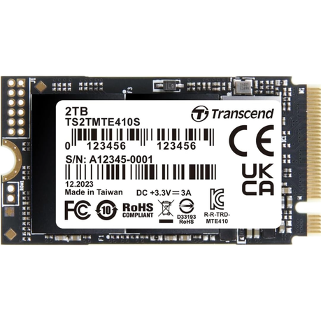 Transcend Internal Solid State Drive - MTE410S 2TB M.2 2242 NVMe