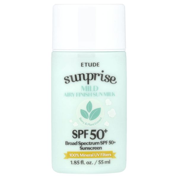 ETUDE Sunprise Sunscreen Mild Sun Milk SPF 50+