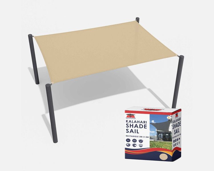 Kalahari Rectangle Shade Sail 5m × 3m