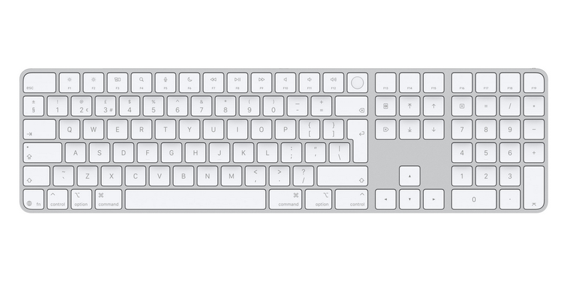 Apple Magic Keyboard (USB-C) With Touch ID &amp; Numeric Keypad