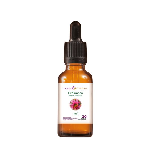 Dream Nutrition Hi Potency Echinacea Root 700mg Glycerite 30ml 60 Servings