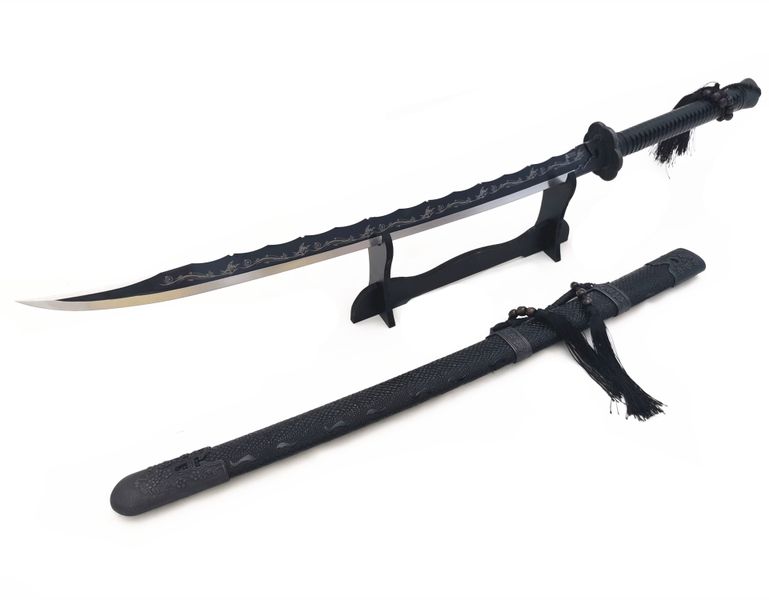 Xiu Chun Dao Katana Sword - Hand Crafted &amp; Sharpened + Brocade Box - H-1