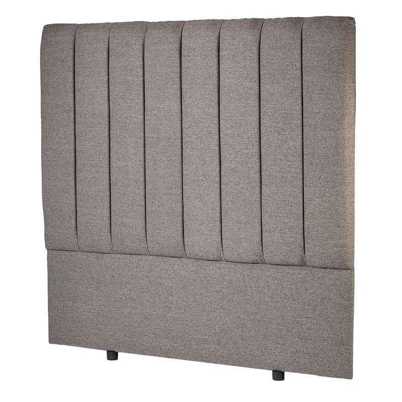 Lifestyle Vertical Strip Styled Headboard Grey Linen Shop Today