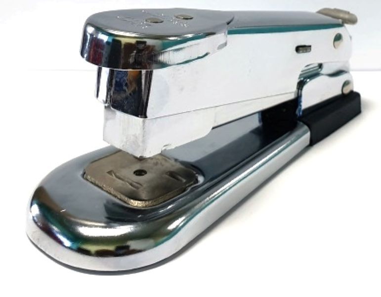 Arrow Genuine No 105 Vintage Chrome Desk Stapler