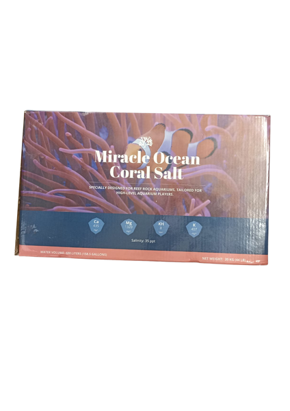 Miracle Ocean Coral Salt 20kg box
