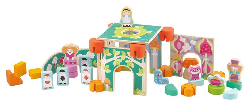 Sevi Wooden Construction Set “Sevi Magic Land” (40 pcs.)