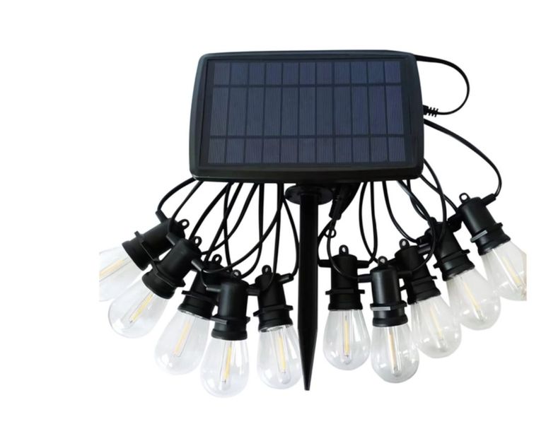 Outdoor 5m Festoon with Bulbs - Solar