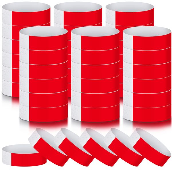 1000pcs Ticket Wristbands Events Wristband Paper Wrist Bands for Party