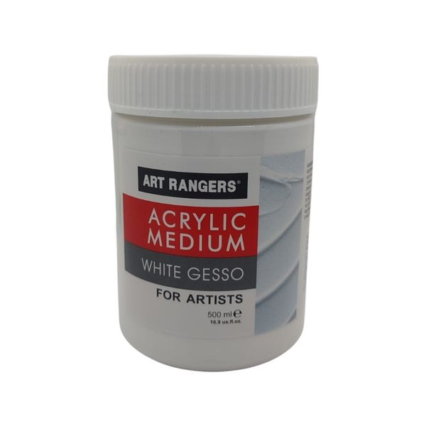 Art Ranger White Acrylic Gesso 500ml