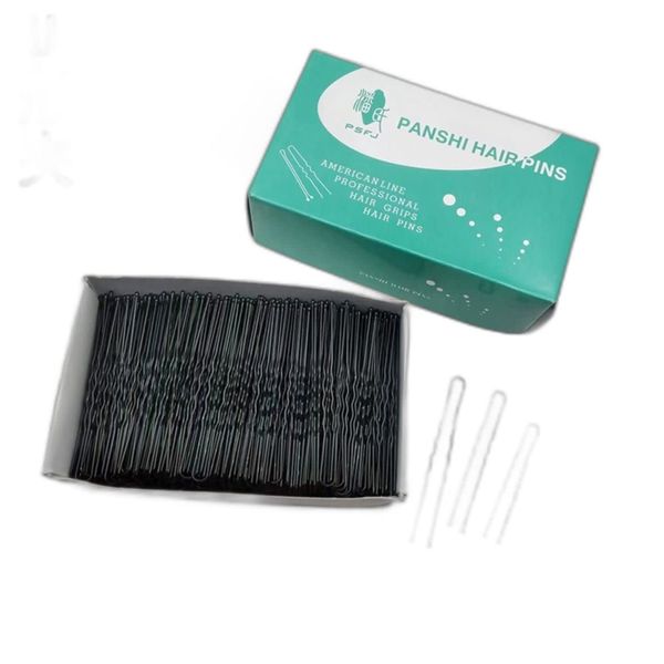 U-Shaped Black Hairpin Clip for Studio Photos #1