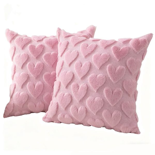Valentines Pillow Covers 18x18 inch Set of 2 Valentines Day Decoration