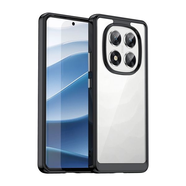 TEKRON Case Compatible: Redmi Note 14 Pro Hybrid Slimfit Candy Clear Case