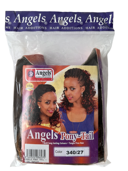 Angels Ponytail - French Curl - Pack of 3 bundles