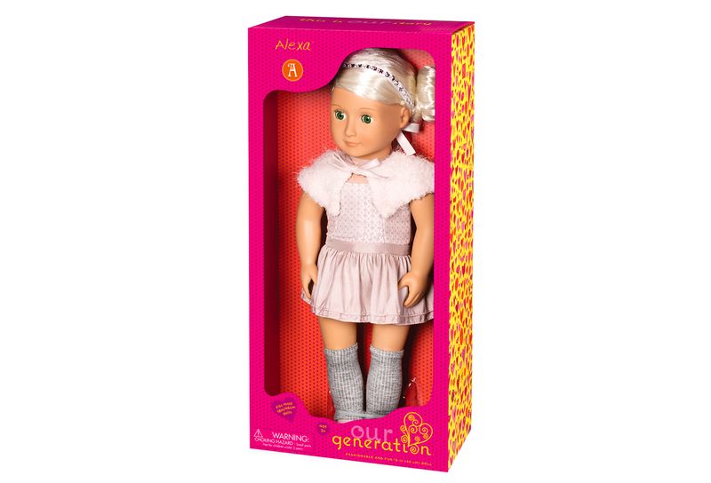 Our Generation Ballet Doll With Fur Capelet - Alexa
