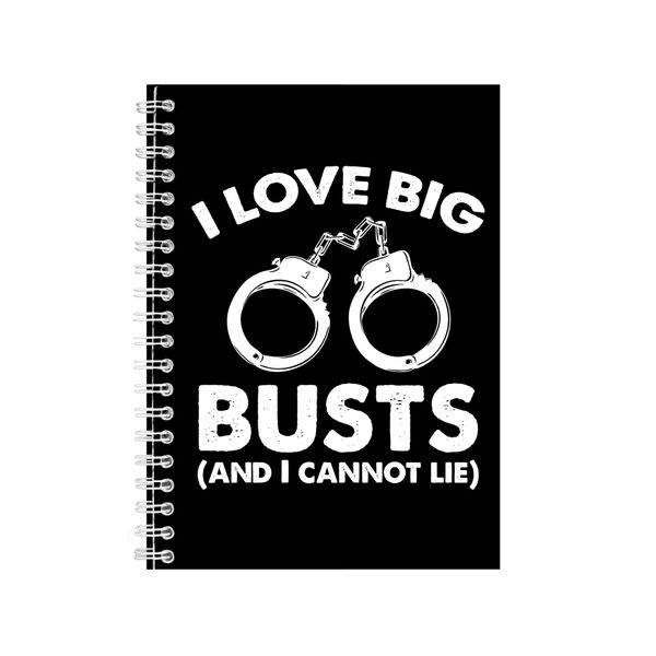 Police Officer Notebook Gift Idea Writing Book Notepad Pad 31