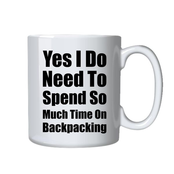 Backpacking Mug Best Backpacking Funny Cup Gift For Birthday