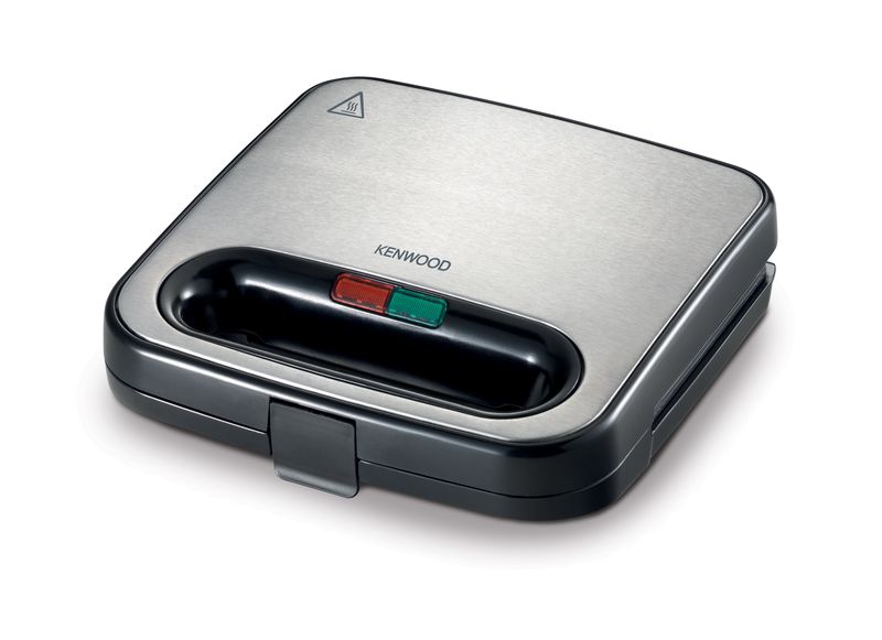 Kenwood - 2 Slice Sandwich Maker Stainless Steel - SMM00.000SI