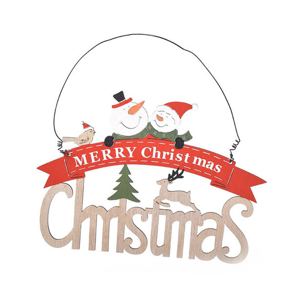 Christmas Ornaments Front Door Sign Gift Tags Merry Christmas Sign