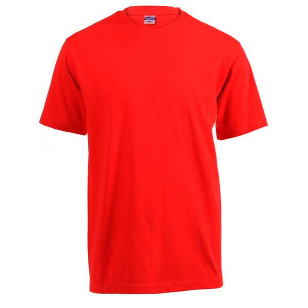 Plain T-Shirt - Red - 180g
