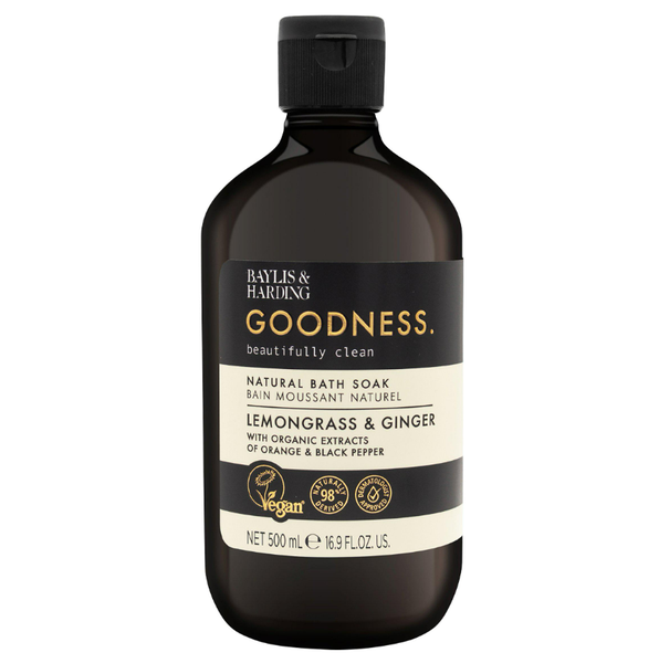 Baylis &amp; Harding Goodness Lemongrass &amp; Ginger Bodysoak- 500ml