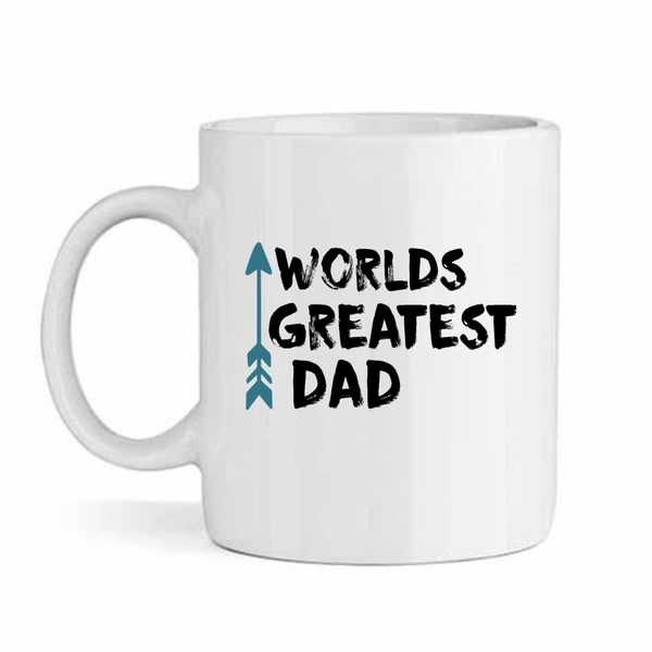 World's Greatest Dad - Father's Day-Valentines-Birthday-Christmas Pack Mug