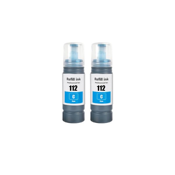 Compatible Ink x 2 Cyan is compatible with Epson 112