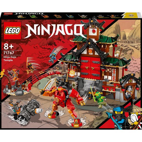 LEGO NINJAGO Ninja Dojo Temple 71767 Building Kit (1,394 Pieces)