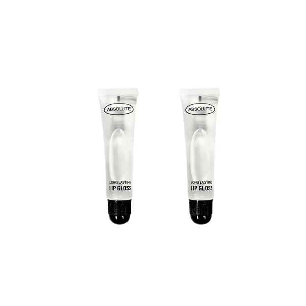 Absolute Look Clear Lipgloss 18ml (2 Pack)