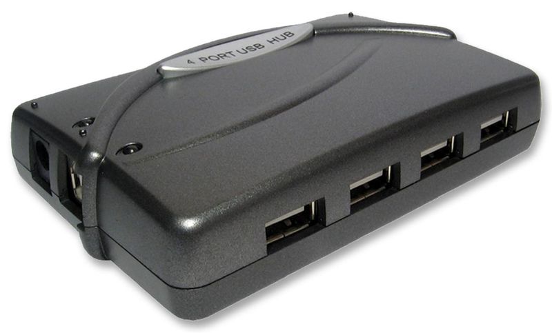 Newlink (NLUSB2-222) 4 Port USB 2.0 Powered Hub