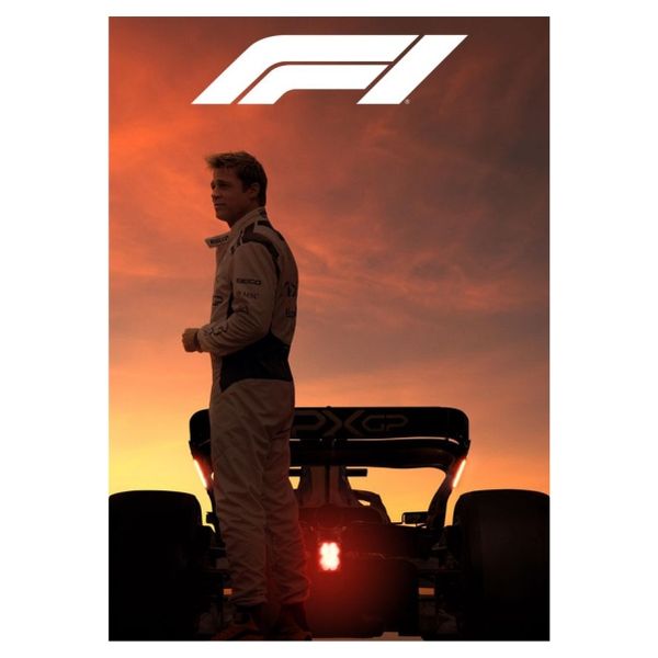 Brad Pitt F1 1 Poster - A1