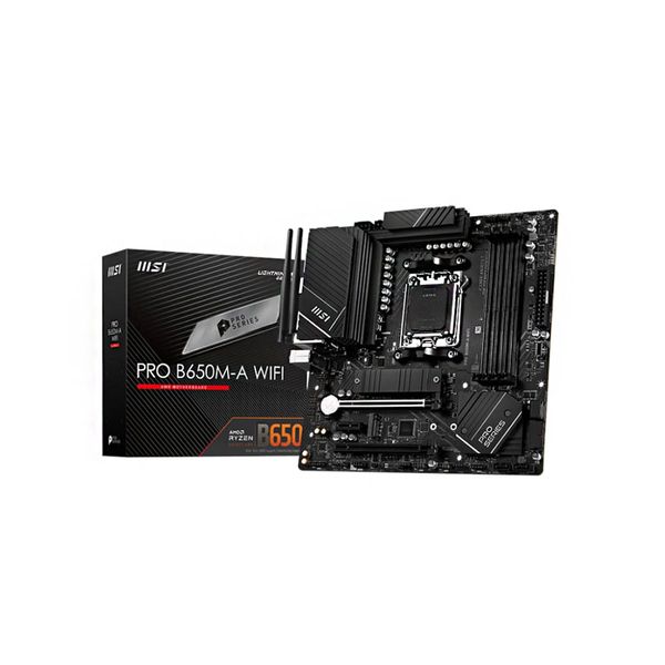 MSI PRO B650M AMD AM5 mATX Gaming Motherboard