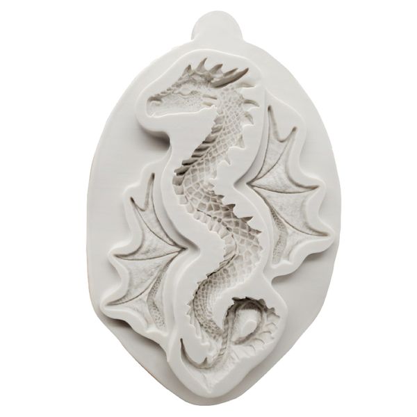 Kitchen Baking Multifunctional Winged Serpent Dragon Silicone Mould - 15cm