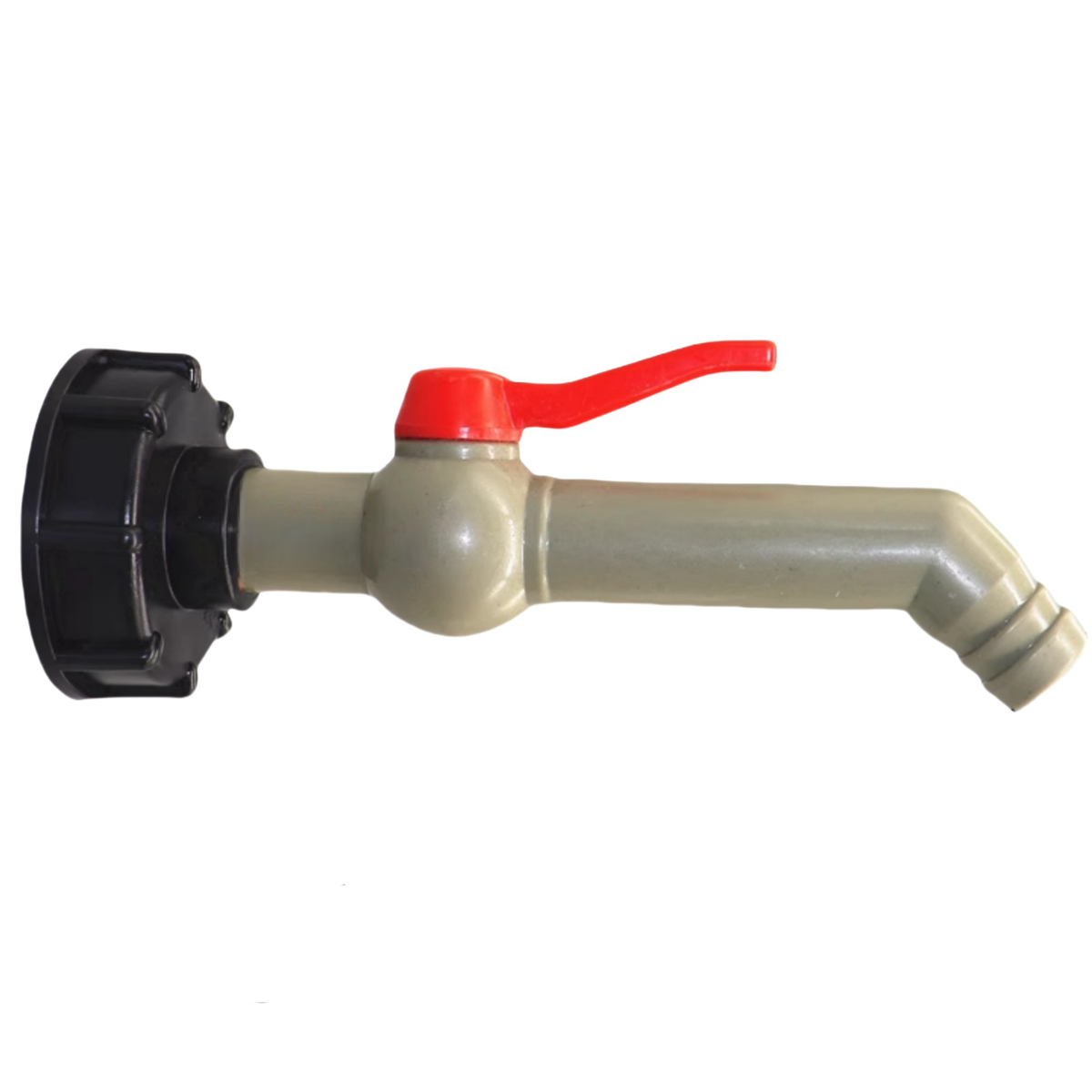 45 Ball Valve IBC Rain Water Tank Outlet Faucet Adapter - 25CM