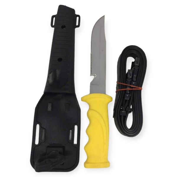 FAS Yellow Diving Knife - 1077