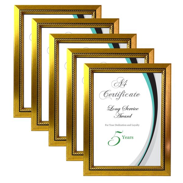 A4 Certificate frames