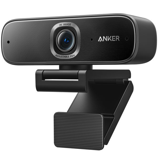 Anker PowerConf C302 Smart Full HD Webcam with Adjustable FoV, HDR, 30 FPS