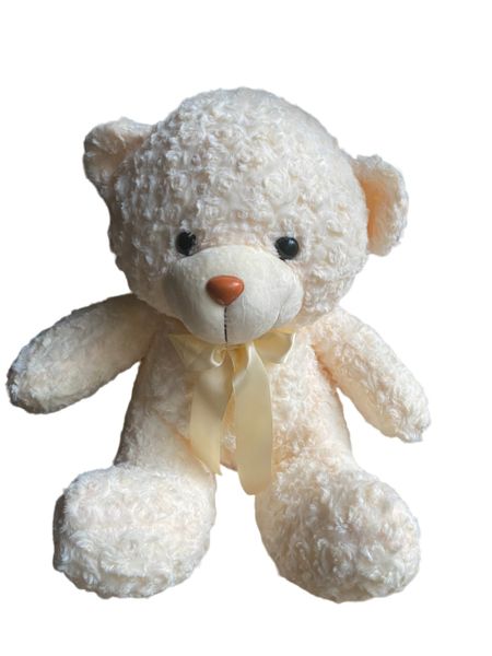 Tanotib Cuddly Plush Teddy Bear With Bow Tie - Beige - 60cm