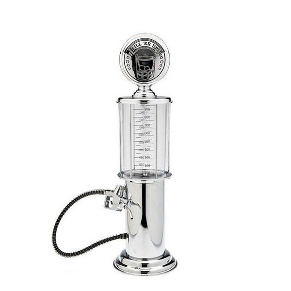 Bar Butler Liquor Pump Dispenser - Silver Finishing
