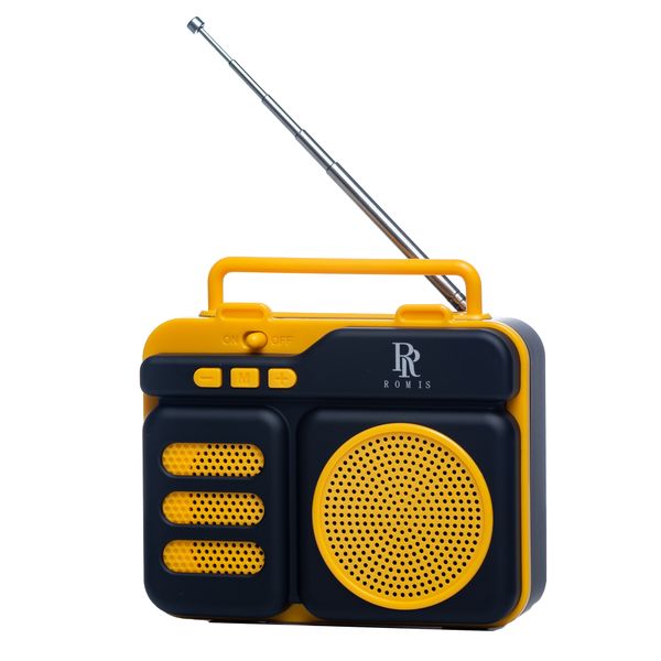 RM-S207 Romis Wireless Speaker /Bluetooth/FM Radio/yellow