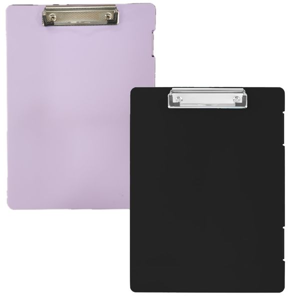 Office A4 Foldable Plastic Storage Box Clipboard Organiser Set Of 2 -34cm